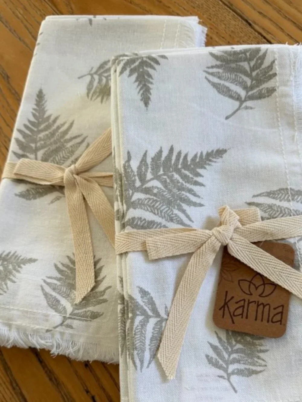 Fern Dinner Napkins (Set of 8)